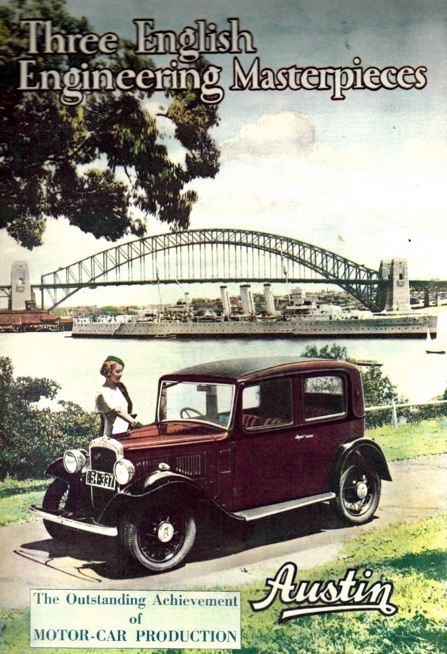1934 Australian Automotive Advertising